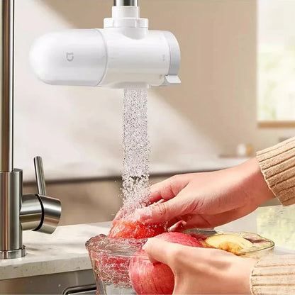 NEW MIJIA Faucet Water Purifier 2 Household Kitchen Tap Visible Water Filter Activated Carbon Percolator System -CN