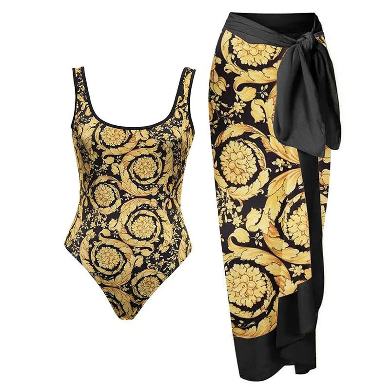 2023 New Arrival Push Up Women Bikini Set Floral Printed Ruffle Bikinis Strappy Bandage Swimwear Brazilian Biquini Bathing Suit