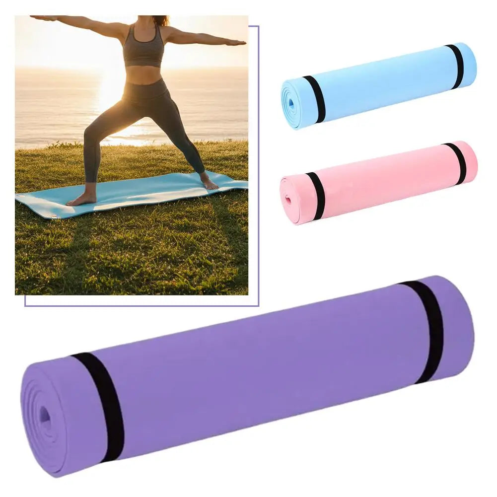 1/2Pcs Thick Yoga Mat Anti-skid Sports Fitness Mat  Exercise Body Building Blanket Fitness Mat Gymnastics Mat Fitness Equipment