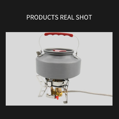 12800W High Power Outdoor Stove 3-Core Gases Burner Windproof Camping Stove with Adjustable Valve for Hiking Picnic Cooking