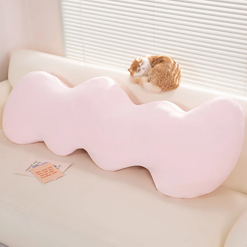 Modern Simple Long Pillow for Women S Side Spers Leg Clas Sofa Bedding Cuion Cloudlike Polyester Fiber Waable