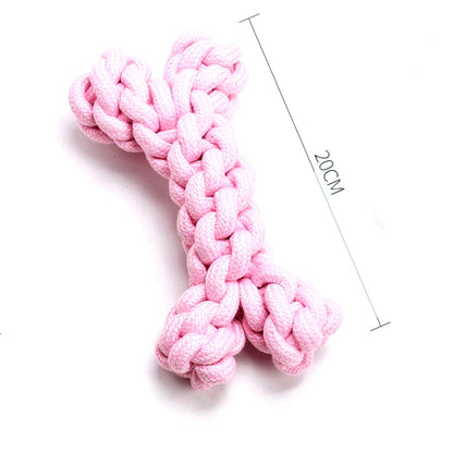 1pc Pet Dog Toys for Large Small Dogs Toy Interactive Cotton Rope Mini Dog Toys Ball for Dogs  Accessories Toothbrush Chew Puppy