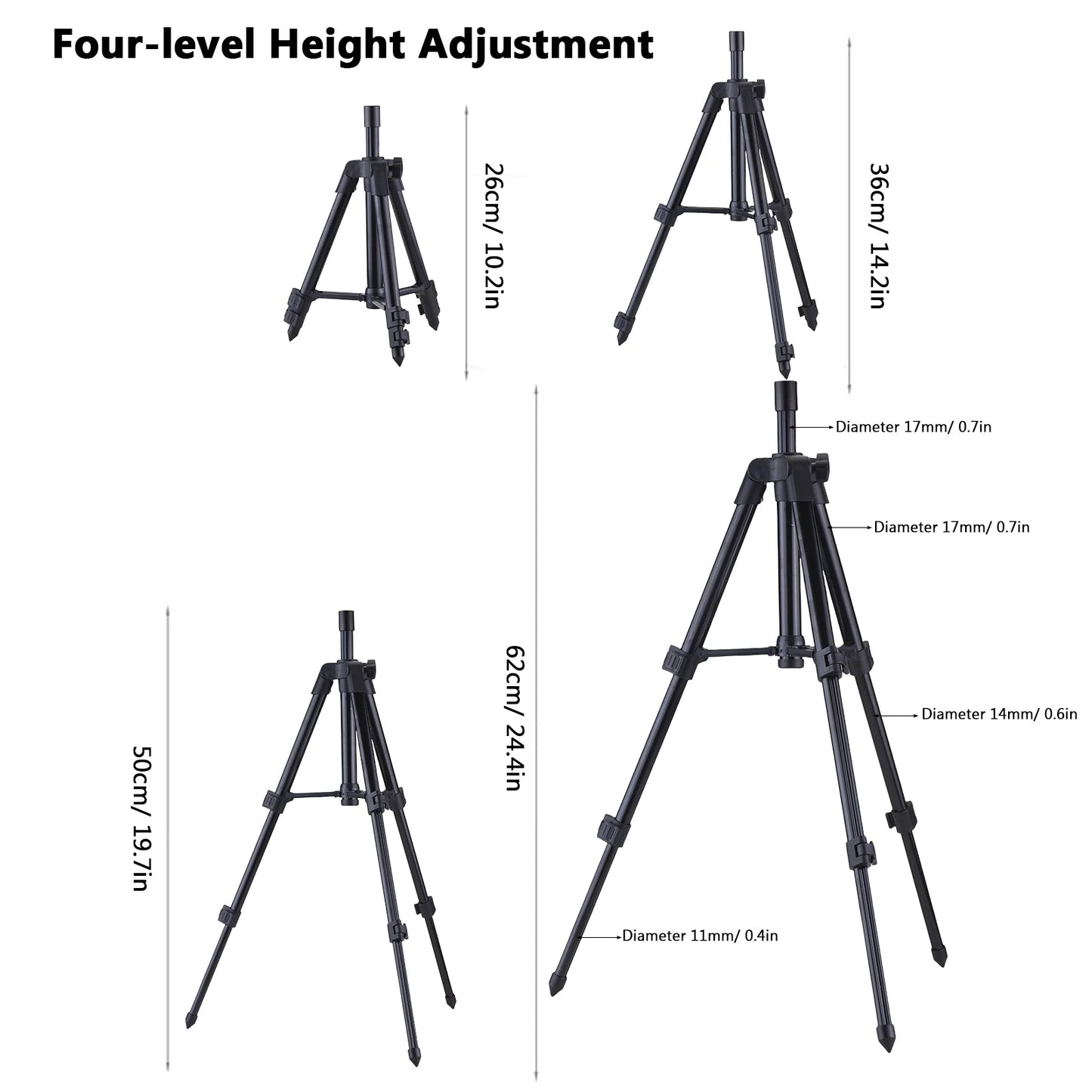 Height  Fishing Rods Tripod Telescopic Aluminum Alloy Fishing Rod Holder  Fishing Rod Tripod