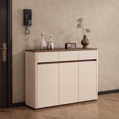 Entryway Organizer Shoe Rack Storage White Organised Living Room Cabinets Space Saving Articulos Para El Hogar Home Furniture