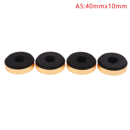 4pcs Speaker Spikes Stand Feets Audio Active Speakers Repair Parts Accessories DIY For Home Theater Sound System