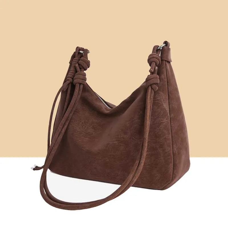 New 2026 Fall Winter Women's Tote Bag, Faux Suede Crossbody Shoulder Handbag, Spacious & Stylish Purse for Daily Work bolsa