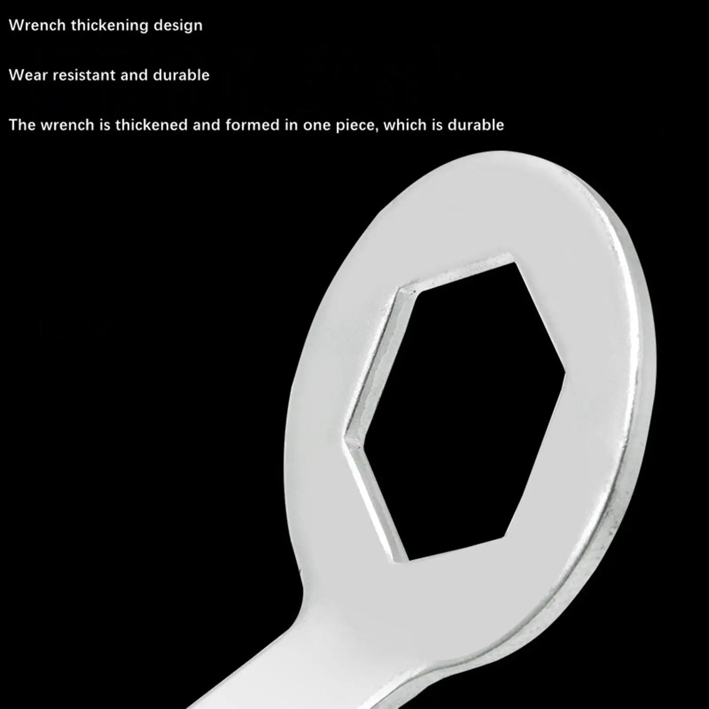 Spanner Wrench 36mm 38mm Compact Convenient to Use Hex Wrench Clutch Wrench Wrench Double Ended 36mm 38mm Hex Wrench Hexagon