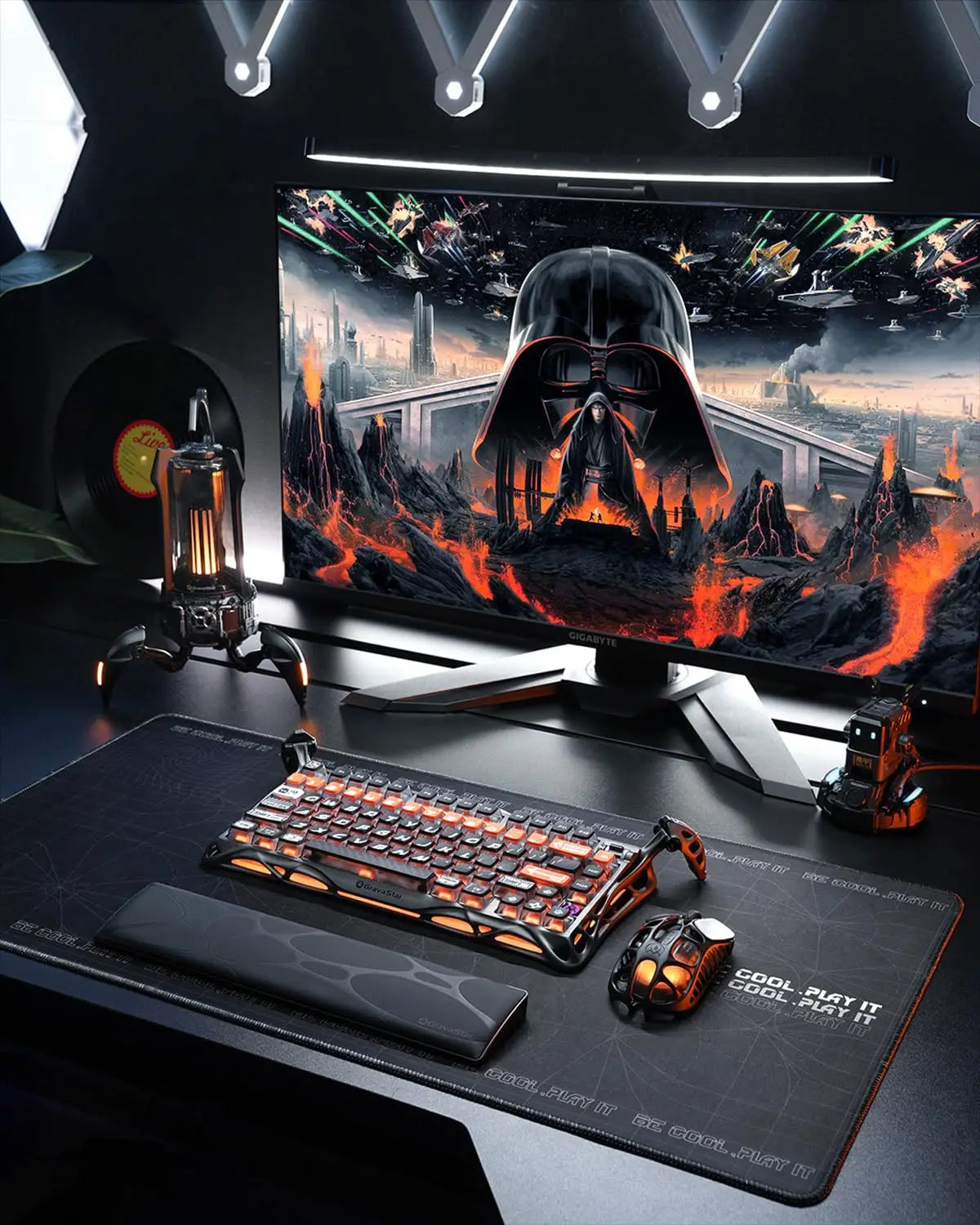 GravaStar Mercury K1 Pro Wireless Mechanical Gaming Keyboard, 75% Layout RGB Custom Keyboard E-sports, gaming keyboard