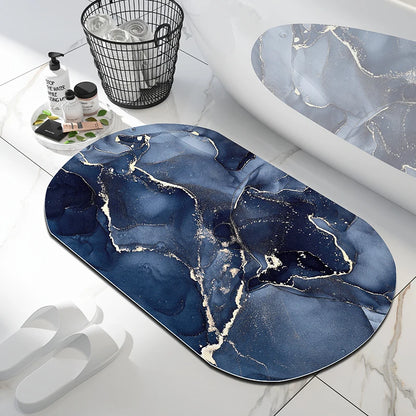 Soft Bathroom Mat Diatomaceous Earth Floor Mats Bathroom Rugs Super Absorbent Toilet Carpet Door Bath Foot Mats Non-slip Shower