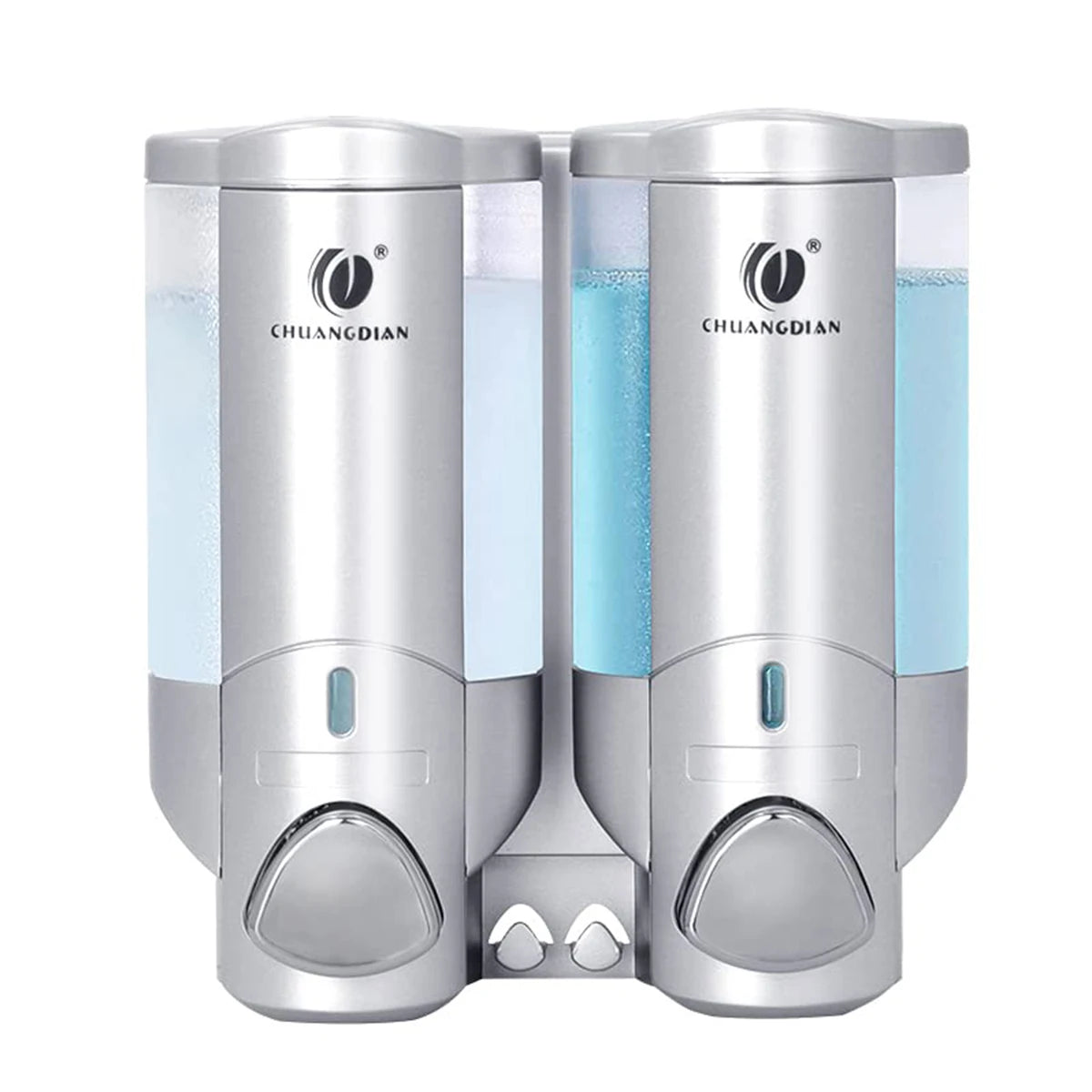 Soap Dispenser Bathroom Wall Mount Shampoo and Conditioner Dispenser Kitchen Sink Dish Soap Dispenser Hand Body Wash Container