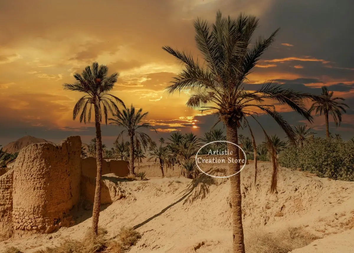 Morocco Essaouira Sunset Cultural Attractions Art Print Canvas Painting Wall Picture Modern Living Room Wall Home Decor Gifts