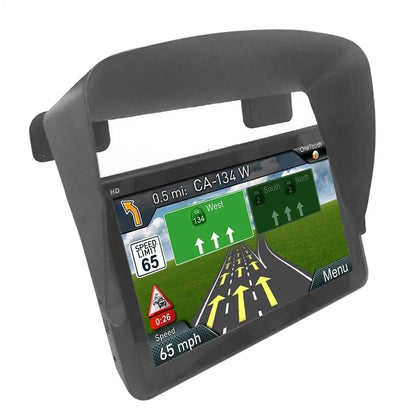Car Navigation Visor Car Navigation Glare Shield Visor Vehicle Navigator Sunshade Visor for GPS Navigation Accessories