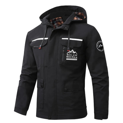 2025 Men Winte Vintage High Quality Jackets Windproof Waterproof Coats Parkas Male Brand solid Casual Thick Warm Jackets