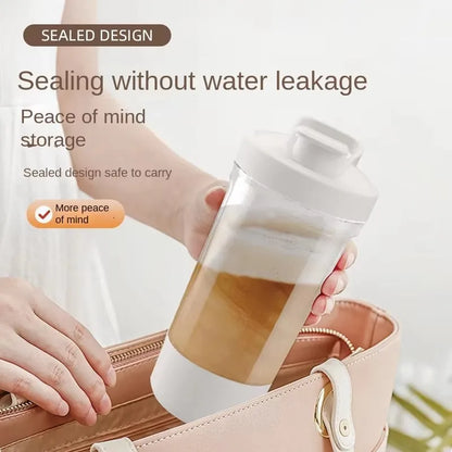 Electric Blender Cup Portable Blender Cup Milk Powder Protein Powder Blender Automatic Shaker Cup Home Travel Outdoor Sports Gym