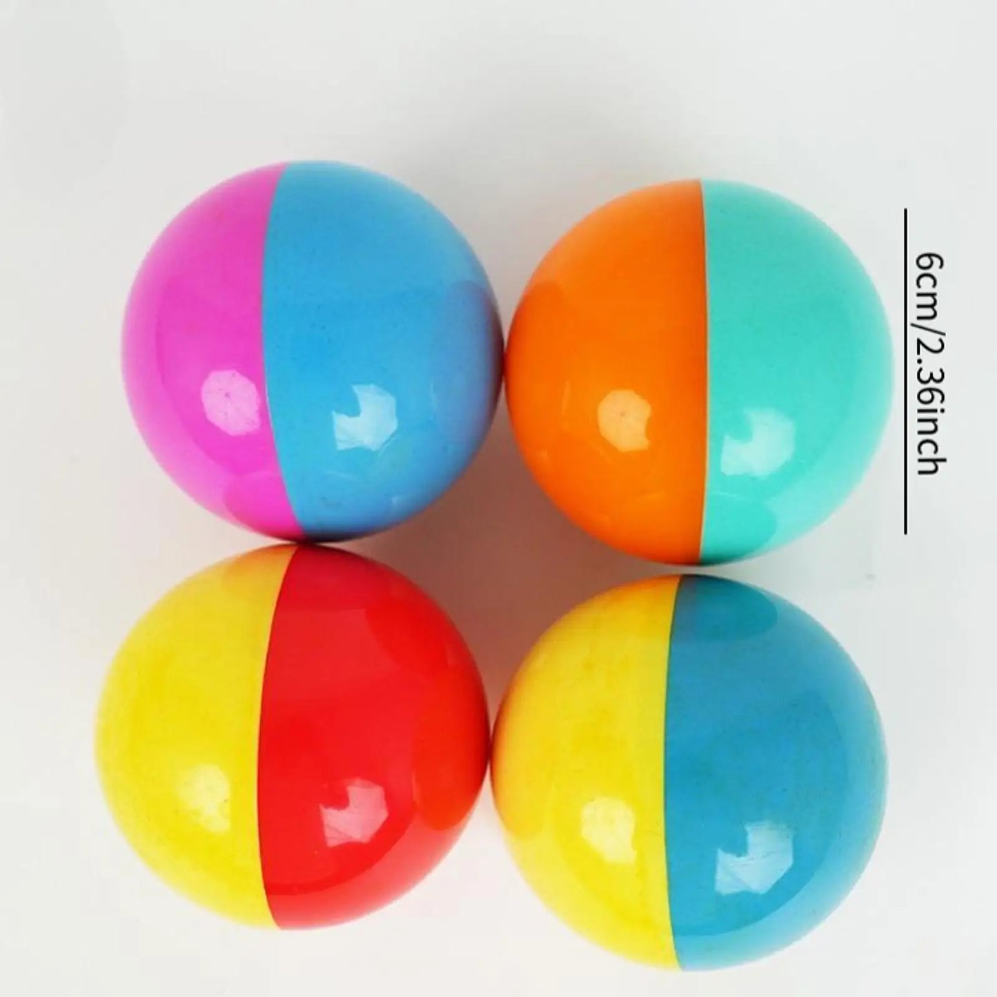 Outdoor Park Golf Ball Professional Outdoor Competition Golfer Backyard Fun Play Golfing Supplies 2 Color Practice Ball 6 cm