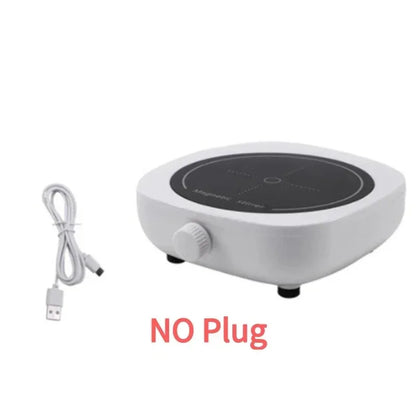 Mini Magnetic Stirrer Lab Stir Mixer Portable Stir Plate with Stir Bar 2L 4000RPM USB Cable Connection for Laboratory