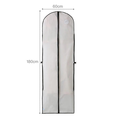 Garment Bags Gown Robe Storage Bag Waterproof Dual Use Suit Garment Cover Long