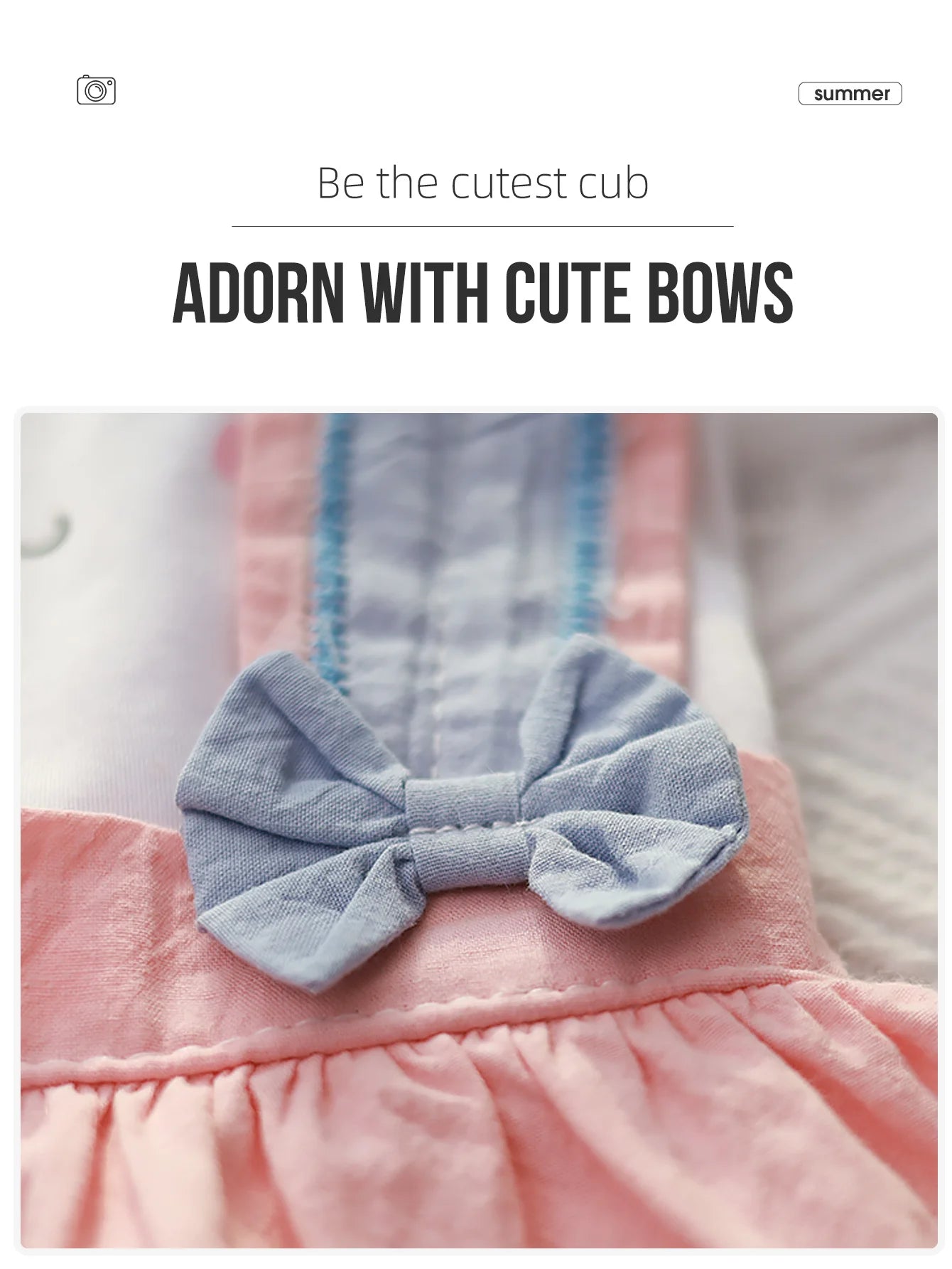 Pet Summer Clothing Thin Style Teddy Dog Clothes Cat Small and medium Dog dresses spring and Summer with lovely rabbit printing