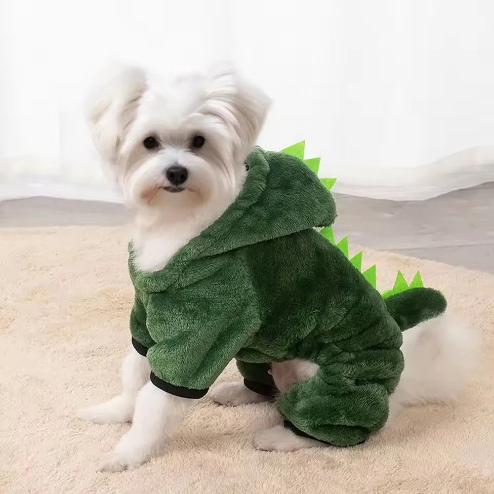 Small And Medium-Sized Dog, Dog, Cat, Pet Supplies, Clothing, Autumn And Winter Cotton Clothes, Transformation Clothes