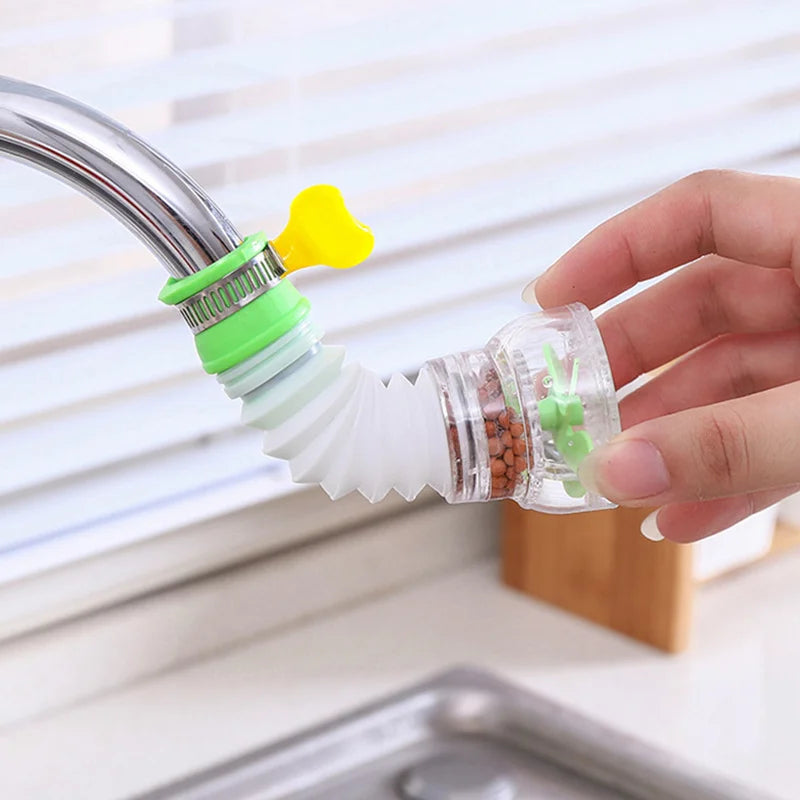 1pc Retractable Faucet Water Filter