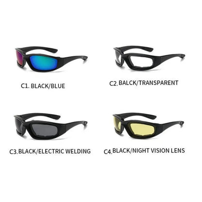 Outdoor Cycling Glasses, Eye Protection, Skiing Glasses, Cs Tactical Sunglasses, Sports Sponge Sunglasses Effectively Block 1pc