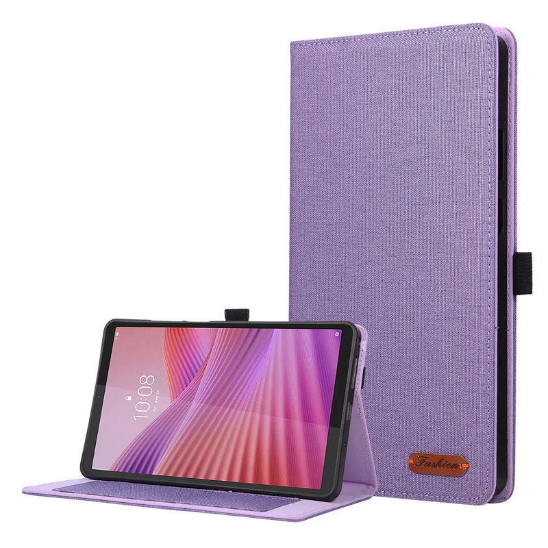 Funda For Lenovo Tab One 8.7 Case Soft Fabric Flip Stand Tablet Shell For Lenovo Tab One / Lenovo Tab K9 Case tb305fu tb305xu