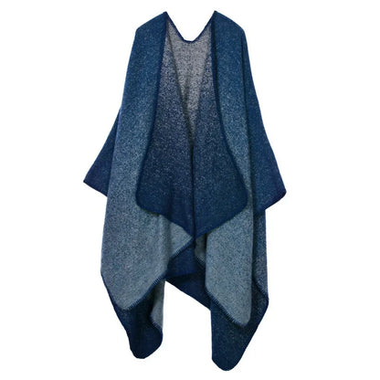 Winter Fashion Poncho Women Capes Scarf Imitation Cashmere Ladies Scarves Warm Shawls Wraps Woman Ponchos Bufanda Mujer Foulard