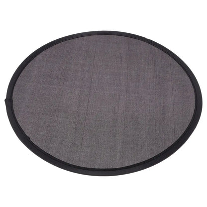 Foldable Round Handheld Fan Summer Portable Circular Fan Quiet Cool for Dancing Performance Festival Travel Outdoor Use