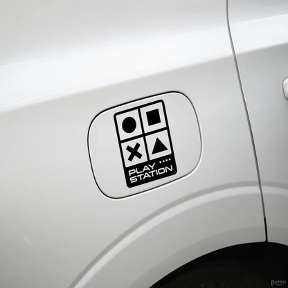“PLAY STATION” STICKERs，for game player lover，funny&creative with high quality sticker for cars trucks motorcycles &laptops!