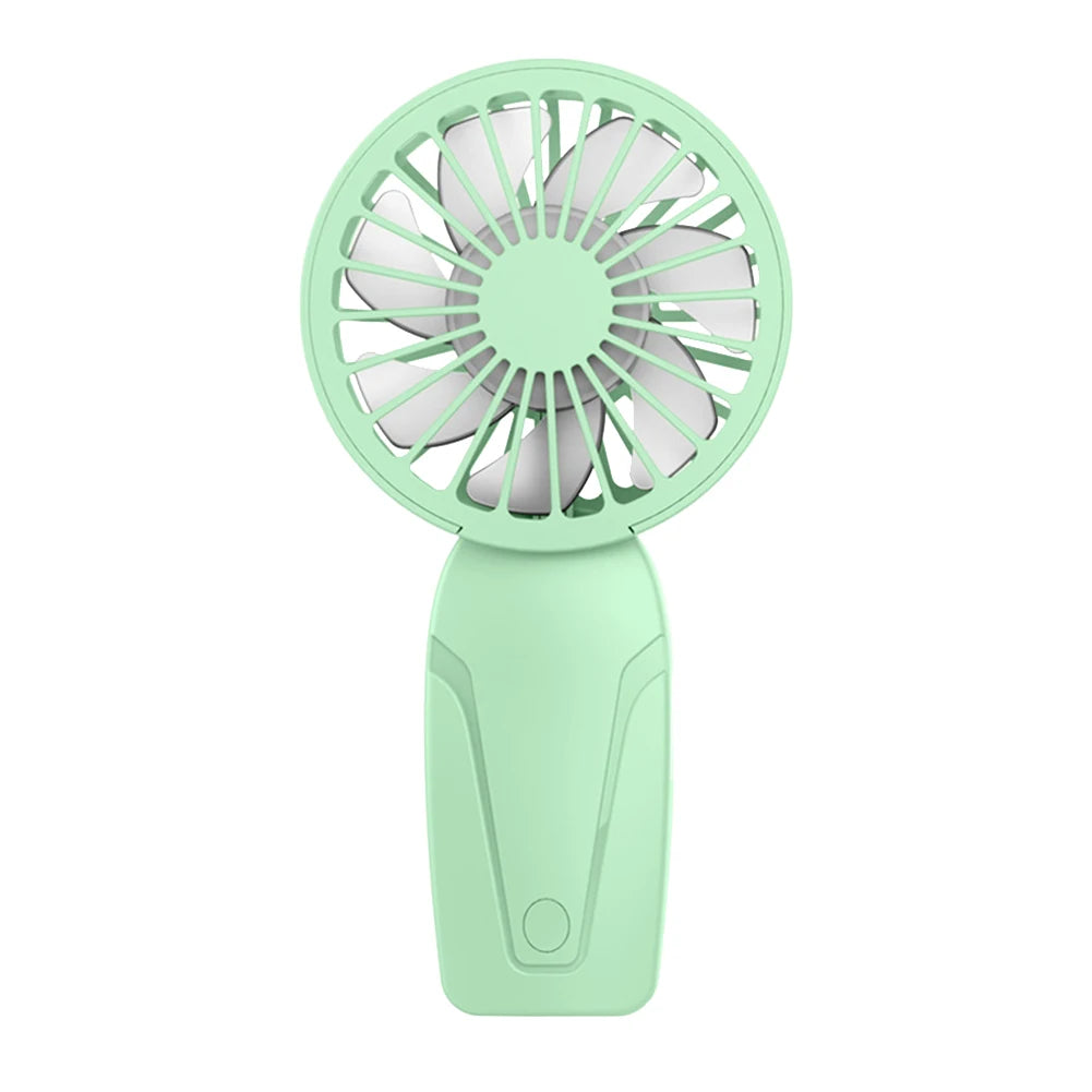 Portable Handheld Fan USB Rechargeable Personal Fan 3 Speeds Mini Fan for Home Office Travel and Outdoor Activities