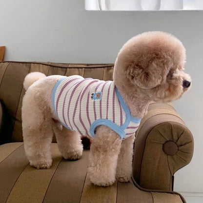 Fashion Dog Vest Summer Pet Dog Clothes for Small Dogs Cute Puppy Thin Shirt Bear Print Cat Vest Pet Clothing Chihuahua Clothes