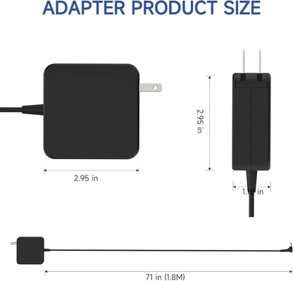 65W 20V AC Laptop Charger for Lenovo IdeaPad 3 Flex 5 14 15 S340 S145 100s 110 310 320 330 330s 510 510s Lenovo Yoga 310 510 330