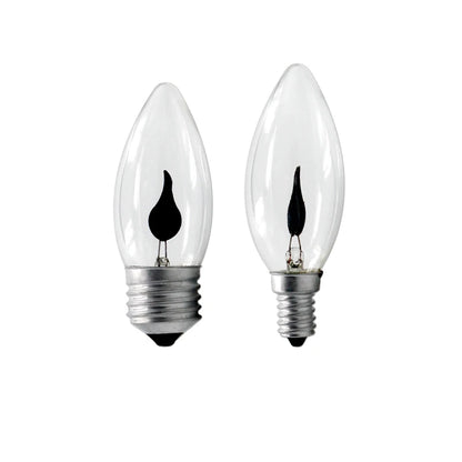 4/10/20Pcs Edison Led Candle Light Bulb Flicker Flame E14 E27 LED Flame Effect Bulb Retro For Home Decor Energy Saving Lamp