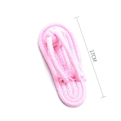 1pc Pet Dog Toys for Large Small Dogs Toy Interactive Cotton Rope Mini Dog Toys Ball for Dogs  Accessories Toothbrush Chew Puppy