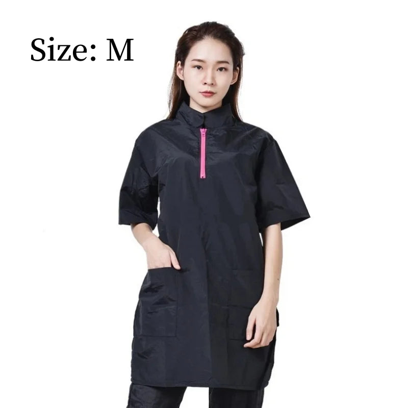 Long Style Pet Dog Grooming Clothing Pet Shop Groomer Uniform Waterproof Anti Hair Working Clothes Hair Salon Hairdresser's Robe