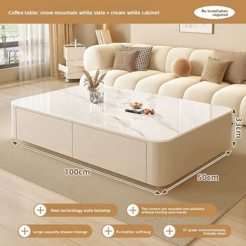 Nordic modern Cheap Cute Coffee Table Clear Simple Designer Writing Mesas LivingRoom Furniture Luxury Decoration Side Table home