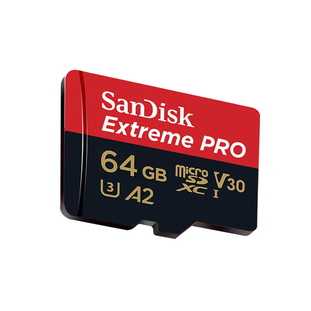 SanDisk Extreme PRO microSDXC UHS-I CARD 64GB 128G 256G 512GB 1TB Memory Card TF Card C10 V30 U3 4K UHD for action cameras drone