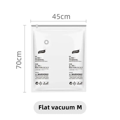 New Patented Vacuum Bags Large Plastic Storage Bags for Storing Clothes Blankets Compression Empty Bag Covers Travel Accessories