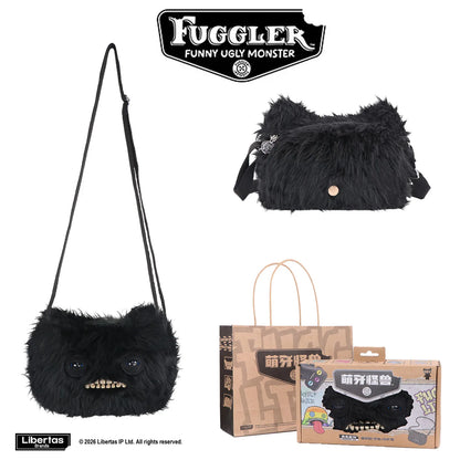 Fugglers Ugly Teeth Monster Bag Crossbody Cute Plush Wallet Plush Bag Fuggs Crossbody Bag with Shoulder Strap Animal Plushies