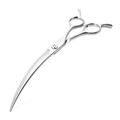Dog Grooming Scissors Professional 7.5" Big Curved Scissors Pet Scissors for Groomer Dog Beauty Shears ножницы tijeras tesoura