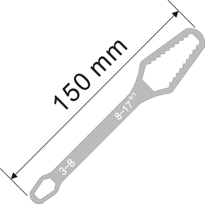 Universal Torque Wrench, Self-Locking Adjustable Eyeglass Wrench, Flat Wrench, Double-Ended Wrench, Factory Tools
