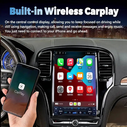 14.5inch Navigation For Chrysler 300 300C 300S 2011-2023 Stereo Car GPS Android Auto Multimedia Carplay Audio 4G WiFi Bluetooth