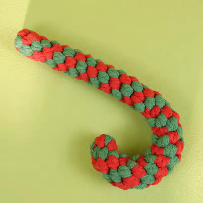 Pet Cotton Rope Slipper Knot Toy For Small Dogs Interactive Chew Toy Dental Clean Teeth Grind Tartar Control Non Toxic Dog Toys