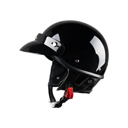 Cycking Motorcycle Helmet Four Seasons Riding Half Helmet Men Women Scooter Cute Retro
