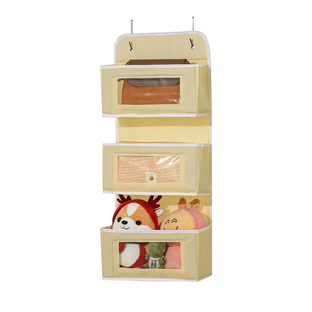 Over-The-Door Hanging Organizer - Extra Large Multi-Layer Storage Bag for Toys Dorm Room Essentials & Closet Organization System