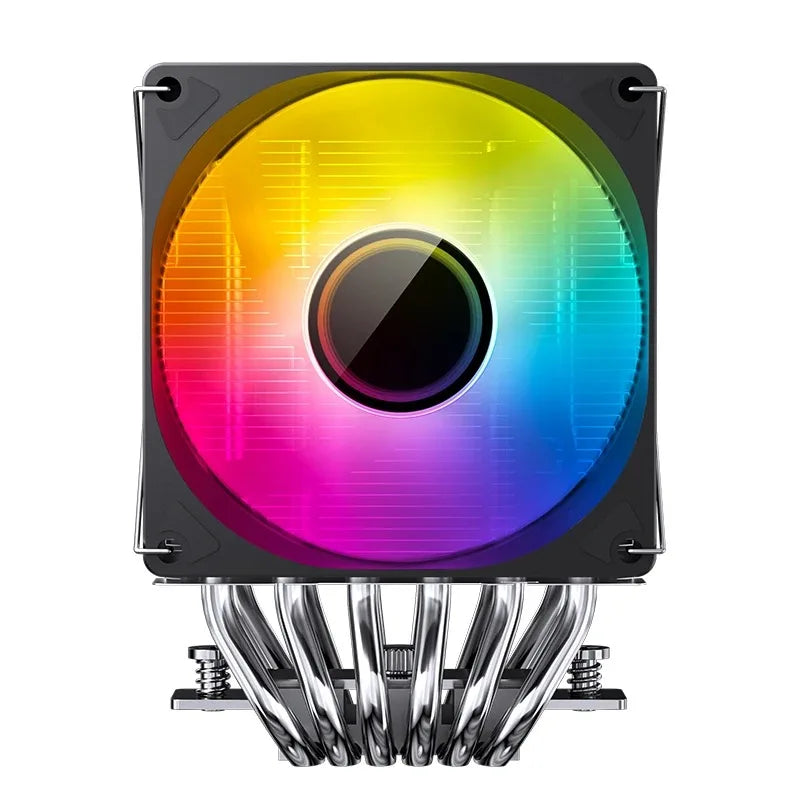 Jonsbo CR-1400 DV2 Dual Tower 6 HeatPipes Copper Tube 5V 3Pin ARGB CPU Cooler ITX Cooled Dual Fan 9CM Radiator LGA1700 1200 AM5