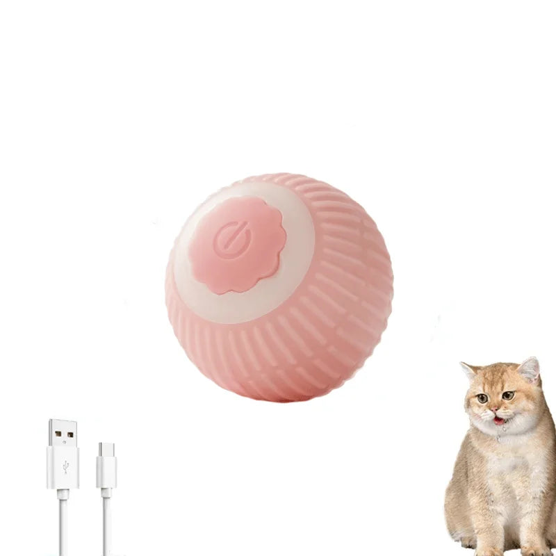 Pet Cat Toys Intelligent Rolling Ball Soothing Ball Artifact Teasing Cat Toys Dust Free Pet Supplies