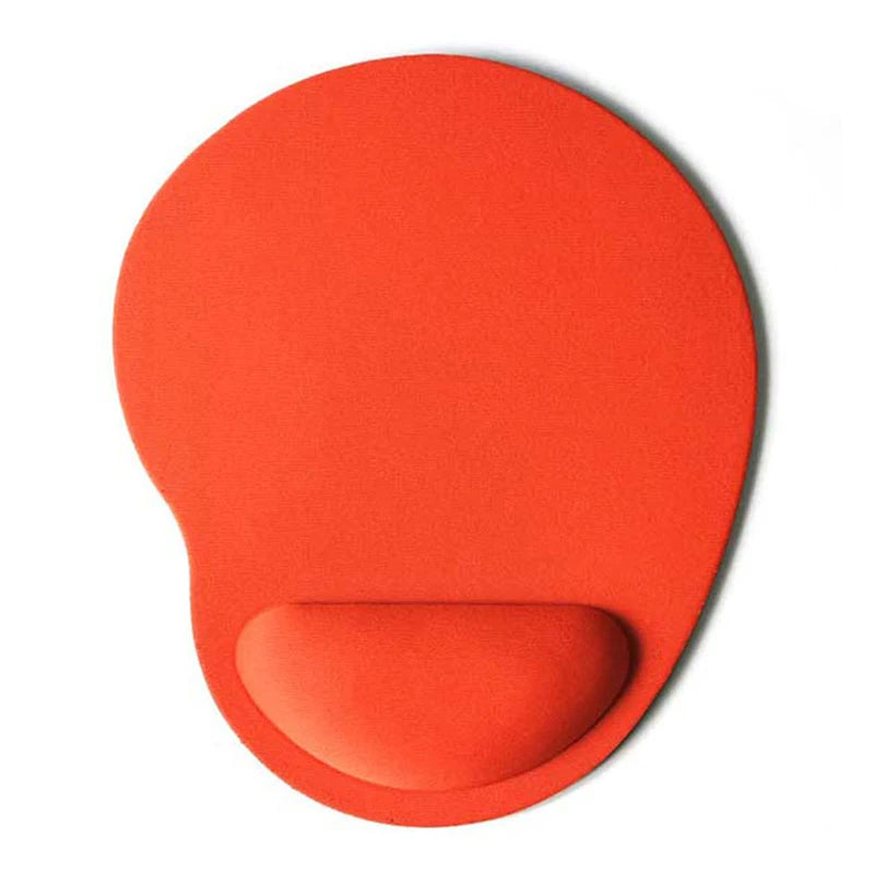 Mouse Pad with Wrist Support, Comfortable Mousepad with Smooth Wrist Rest Surface and Non-Slip PU Base for PC Laptop Office Home