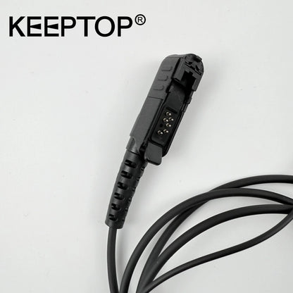 Earpiece Headset Mic For Motorola Radio DP2400 DP2600 XiR P6600 P6620 E8600 MTP3150 MTP3550 XPR3500 3300 Walkie Talkie Earphone