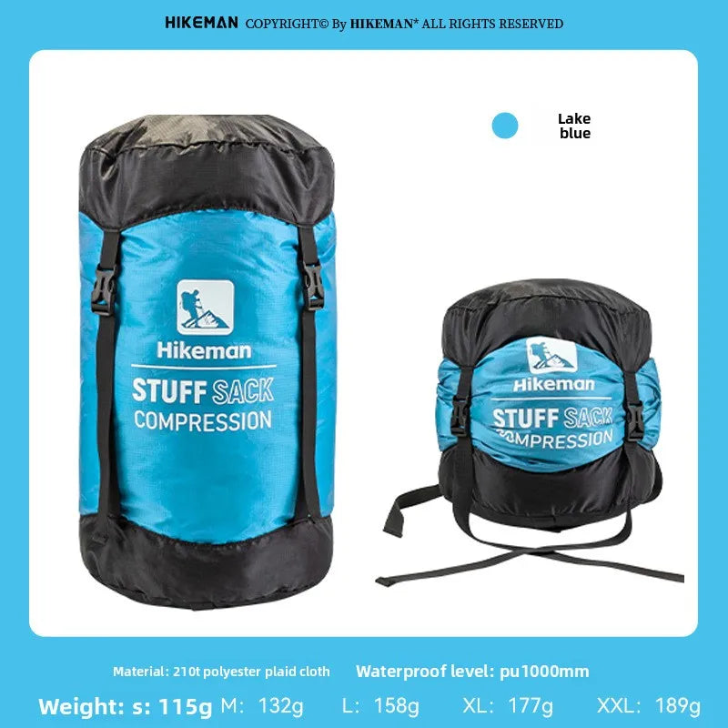 Outdoor Sleeping Bag Compression Bag - Camping Travel Storage Organizer for Clothes & Gear, Large Capacity Portable Packing Bag